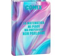 Agenda Diario Comix Fucsia 2025/2026 Datato 16 Mesi 15x11 cm + Omaggio Penna Colorata
