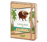 Agenda Diario Quaderno A5 Blocco Note Appunti personalizzato con Nome Brainroot BURBULONI LARILA per Scuola elementare media infanzia primaria secondaria