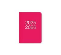 Agenda Didattica Accademica 2025-26 Letts Dazzle 10x15 Centimetri-A6,Giornaliera 12Mesi Agosto 2025 Luglio 26 QZF04DAZ (Rosa)