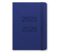 Agenda Didattica Letts Memo A5 Giornaliera 12 Mesi Agosto 2025 Luglio 2026 Multilanguage QZF06M (Blu)