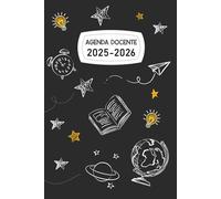 Agenda Docente 2025 2026 con Registro: Pianificatore Settimanale e Mensile con Registro -Settimana su due Pagine - Ideale per le Insegnanti della Scuola Secondaria - Formato A5.