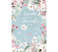 Agenda docente giornaliera: con registro di classe, layout orizzontale, fasce orarie, formato tascabile, una pagina al giorno, copertina rigida