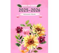 Agenda docente settimanale 2025 2026 a4: Planner settimanale e mensile da Settembre a Luglio, completa e pratica | Grande Registro Del Professore per l'anno Scolastico 25/26.