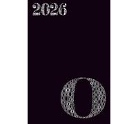 Agenda Donna 2026 - Monogramma “O” Classic Agenda elegante per ogni giorno del 2026