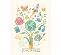 Agenda Escolar 2025-2026: Diseñado específicamente para niños con dificultades de aprendizaje - codificado por colores, claro y eficaz