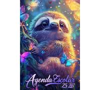 Agenda Escolar 2025/2026 El perezoso: Planificador Niño Niña De Primaria Y Secundaria | De Septiembre 2025 a Julio 2026 | Una Semana de 2 Páginas || Calendario Organizador Anual | Formato A5.