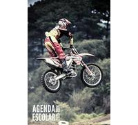 Agenda Escolar 2025 2026: Motocross - Semanal Para Niños, Niñas, Primaria, Secundaria, Universitario, Adolescentes | Septiembre 2025 - Agosto 2026