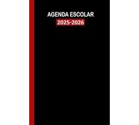 Agenda escolar 2025-2026: Planificador De septiembre a julio - para estudiantes Primaria Colegio Secundaria