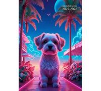 Agenda Escolar Infantil A5: Perro - Bonita - Niño & Niña - 6...15 años - Semana Vista Horizontal - Pequeña - Español - 12 Meses - Semanal 1 Semana en ... - Tapa Blanda Sin Anillas ni Espiral.