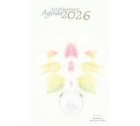 Agenda Eveil Inspirant 2026: Journalier KITTARTY blanc de 395 jours avec espace-notes BLANC, bloc-mémo, 1modèle de bilan
