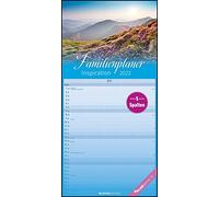 Agenda familiare Inspiration 2023 - Timer familiare 22 x 45 cm - con date di vacanza - 5 colonne - Planner da parete - con molte informazioni aggiuntive - Alpha Edition