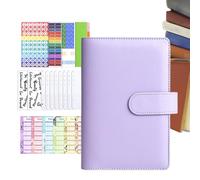 Agenda finanziaria, taccuino settimanale 2026 in pelle sintetica - libro dei conti e planner mensile di spese - per contanti risparmio pagamento fatture pianificazione casa ufficio viaggio unisex