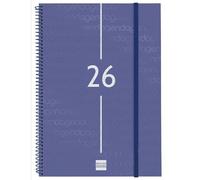 Agenda Finocam YEAR Azzurro A4 21 x 29,7 cm 2026