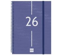 Agenda Finocam YEAR Azzurro A5 15,5 x 21,2 cm 2026