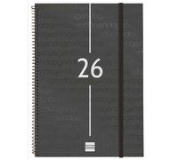 Agenda Finocam YEAR Nero A4 21 x 29,7 cm 2026