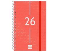 Agenda Finocam YEAR Rosso 11,7 x 18,1 cm 2026