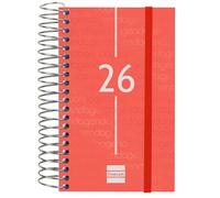 Agenda Finocam YEAR Rosso Mini 7,9 x 12,7 cm 2026