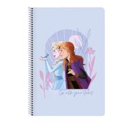 Agenda Frozen Believe Lilla A4 80 Pagine