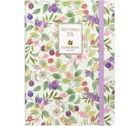 Turnowsky, Mini - Agenda 2026, 12 Mesi, Giornaliera, Con Elastico E Segnalibro Trancia Metal in Cover, Per Lavoro e Università, 352 Pagine Stampate a Colori, Formato Cm 11x15,3h, Fiori e Bacche