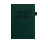 Agenda giornaliera 2025 Academic con etichetta mensile 147 x 212 mm, 2025, anno intero giornaliero da gennaio a dicembre Creative Journal