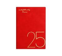 Agenda giornaliera 2025 Esentials | Agenda mensile | Pratica quotidiana con citazioni ispiratrici - Happiness Journal 2025 giornaliero settimanale e mensile, copertina flessibile, perfetto per