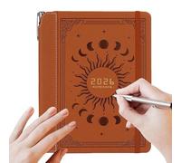 Agenda giornaliera 2026 - Agenda annuale 2026 | gestione personale del per la pianificazione degli appuntamenti - taccuino per aula scuola dormitorio studio home office sala riunioni