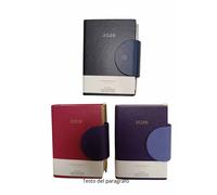 AGENDA GIORNALIERA 2026 CON PENNA - RIGIDA - 9X13 - VIOLA - CAMPO MARZIO