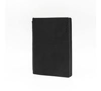 Agenda Giornaliera 2026 Kairos Plus con Penna - Copertina Similpelle, Carta Colorata Coordinata, Taglio Elegante, 4 Colori 10x15cm (Nero)