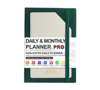 Agenda giornaliera, agenda 2025, formato A5, per la gestione del, diario mensile settimanale giornaliero della produttività, per professionisti, mamme, studenti accademici che fanno piani