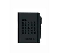 Agenda Giornaliera All Black Smemoranda 2027 - 12 Mesi con Penna