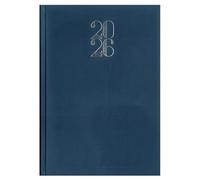 Agenda Giornaliera Baldo "Gommato"17x24 Centimetri 2026 Sabato e Domenica Separati AG17DGO (Blue)
