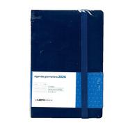 AGENDA GIORNALIERA CON ELASTICO BLU 12X18 CARTOMANIA 2026