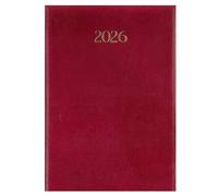 Agenda Giornaliera Notabene A4 Anno 2026 21x29,7 Sabato e Domenica Separati Madrid AG00MA (Rosso)