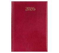 Agenda Giornaliera Notabene A5 2026 15x21 Sabato e Dom.su Pagine Separate Madrid AG15D7MA (Rosso)