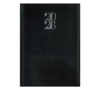 Agenda Giornaliera Notabene Gommato A5 15x21 2025 Sabato e Dom. Sulla Stessa Pagina AG15D6GO (Nero)