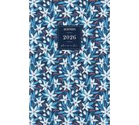 Agenda Giornaliera Piccola 2026 - Floreale: 1 Giorno per Pagina | 12 Mesi da Gennaio a Dicembre 2026 per 365 Giorni | Formato Tascabile B6 (12,85cm x 19,84cm)