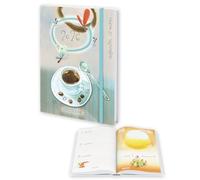 Agenda"Goccioline"Settimanale Week 2026 12 Mesi 9,6x13 Centimetri Chiusura Con Elastico GO26AS (Turchese)