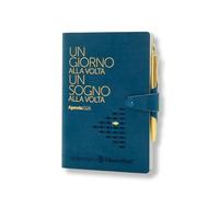 Agenda Il Calendario Filosofico, Agenda Filosofica Settimanale 14 Mesi, Da Novembre 2025 a Dicembre 2026, Formato Piccolo 9,5x14,5 cm, Con le Frasi del Calendario Filosofico, Colore Verde Petrolio