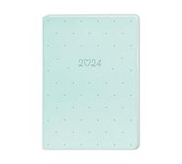 Agenda in pelle 2024 Mint: agenda in pelle look A6