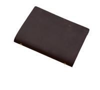 Agenda in vera pelle formato A5 con raccoglitore ad anelli, quaderno con copertina in pelle di mucca, diario, album da disegno, cancelleria, materiale scolastico Per Organizzare E Ricordare(Coffee)