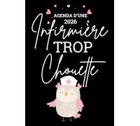 Agenda Infirmière 2026: Semainier A4 - 1 Semaine sur 2 Pages avec numéro de la semaine - Horaires de 6h 00 à 21h00 - Vue verticale - Idée cadeau pour Infirmière