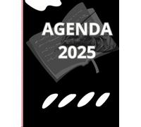 AGENDA Inspiradora 2025: Conquista tus metas día a día. Planificador completo mensual, semanal y diario. Organización al máximo.: Tu compañera de ... Para Trabajo, Negocio, Escolar, Familia..