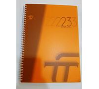 Agenda INTEMPO Giornaliera 15x21 cm Spiralata Poliplan Arancione