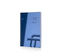 Agenda INTEMPO Settimanale 15x21 cm Spiralata Polipro' Blu