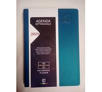 Agenda INTEMPO Settimanale 17x24 cm Spiralata VISTAPLAN Papercoat Blu