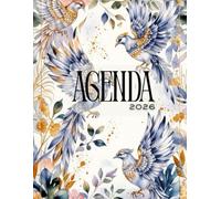 Agenda journalier 2026 : format A4, bien organisé sur 12 mois avec heure et espace pour les notes par page.: Planifiez, progressez et vivez 2026 avec clarté et motivation.