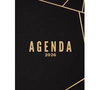 Agenda journalier 2026 : format A4, bien organisé sur 12 mois avec heure et espace pour les notes par page.: Planifiez, progressez et vivez 2026 avec clarté et motivation.