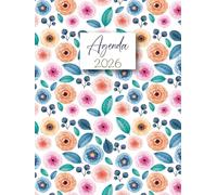 Agenda Journalier 2026: Planificateur Grand Format A4 | 1 Page Par Jour avec Heure | 12 Mois du 1er janvier au 31 décembre