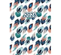 Agenda Journalier 2026 Professionnel A4: Planificateur Grand Format | 1 Page Par Jour avec Heure | 12 Mois du 1er janvier au 31 décembre