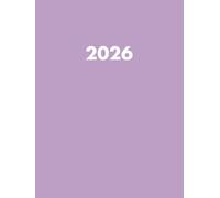Agenda Journalier 2026 Professionnel: Planificateur Grand Format A4 | 1 Page Par Jour avec Heure | 12 Mois du 1er janvier au 31 décembre